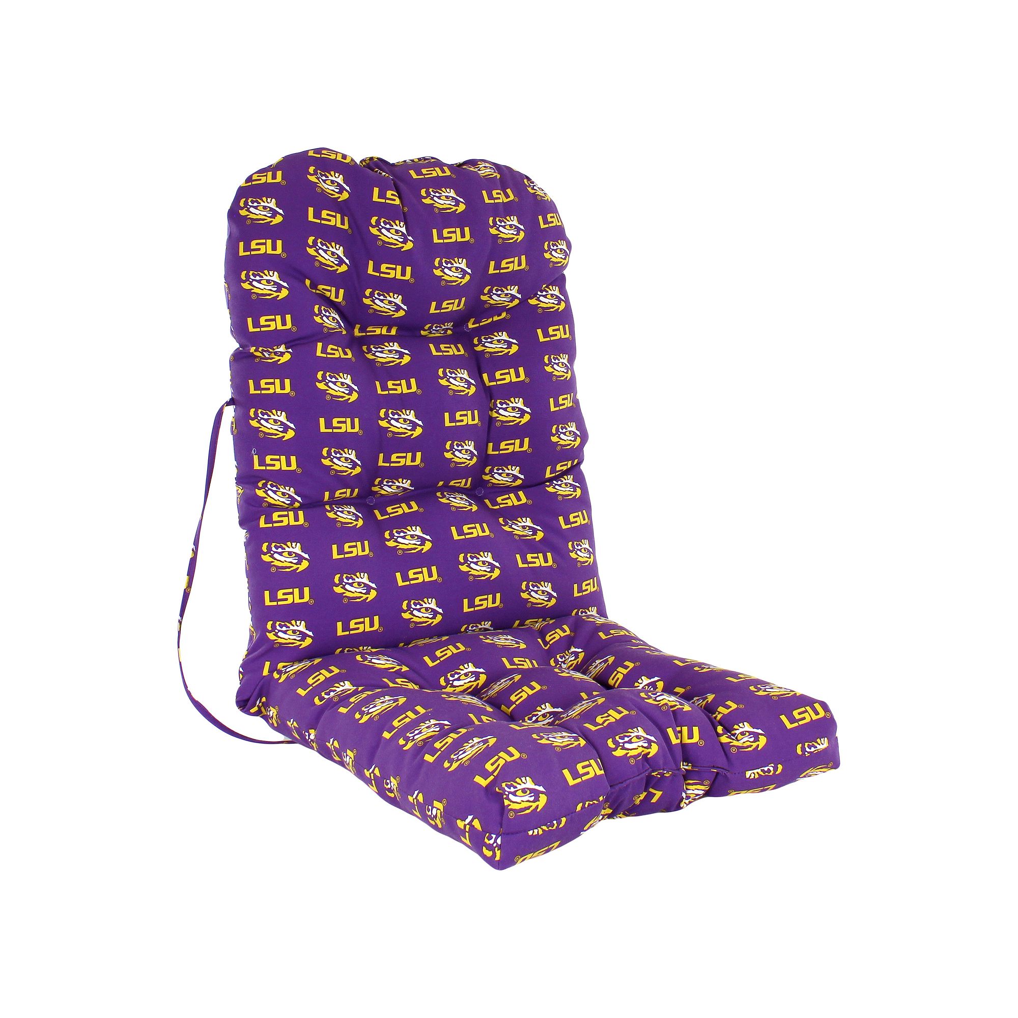 LSU Tigers Adirondack Chair Cushion, Louisiana State Tigers