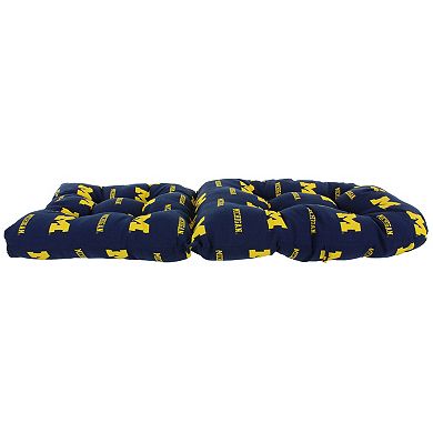 Michigan Wolverines Adirondack Chair Cushion