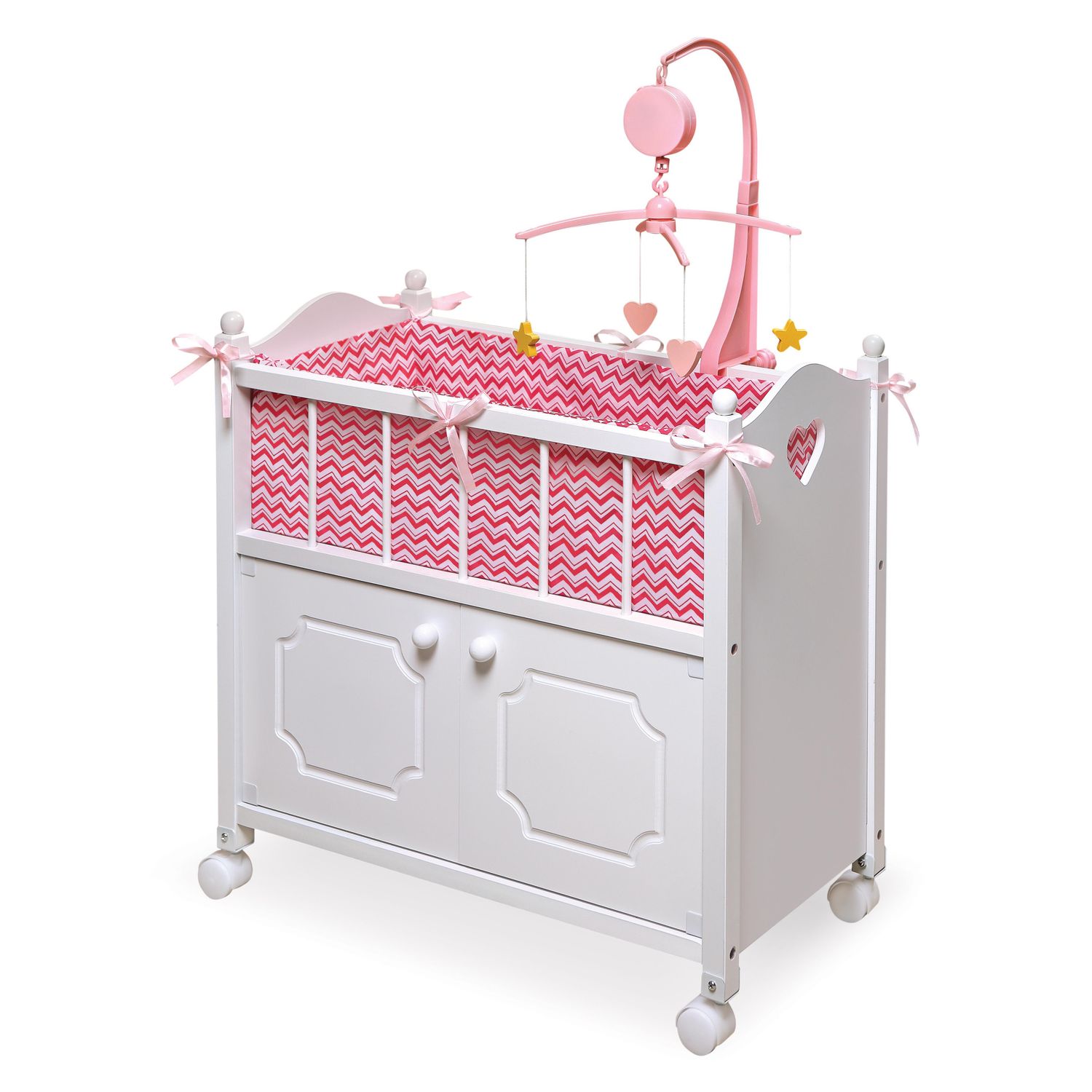 baby doll crib and stroller