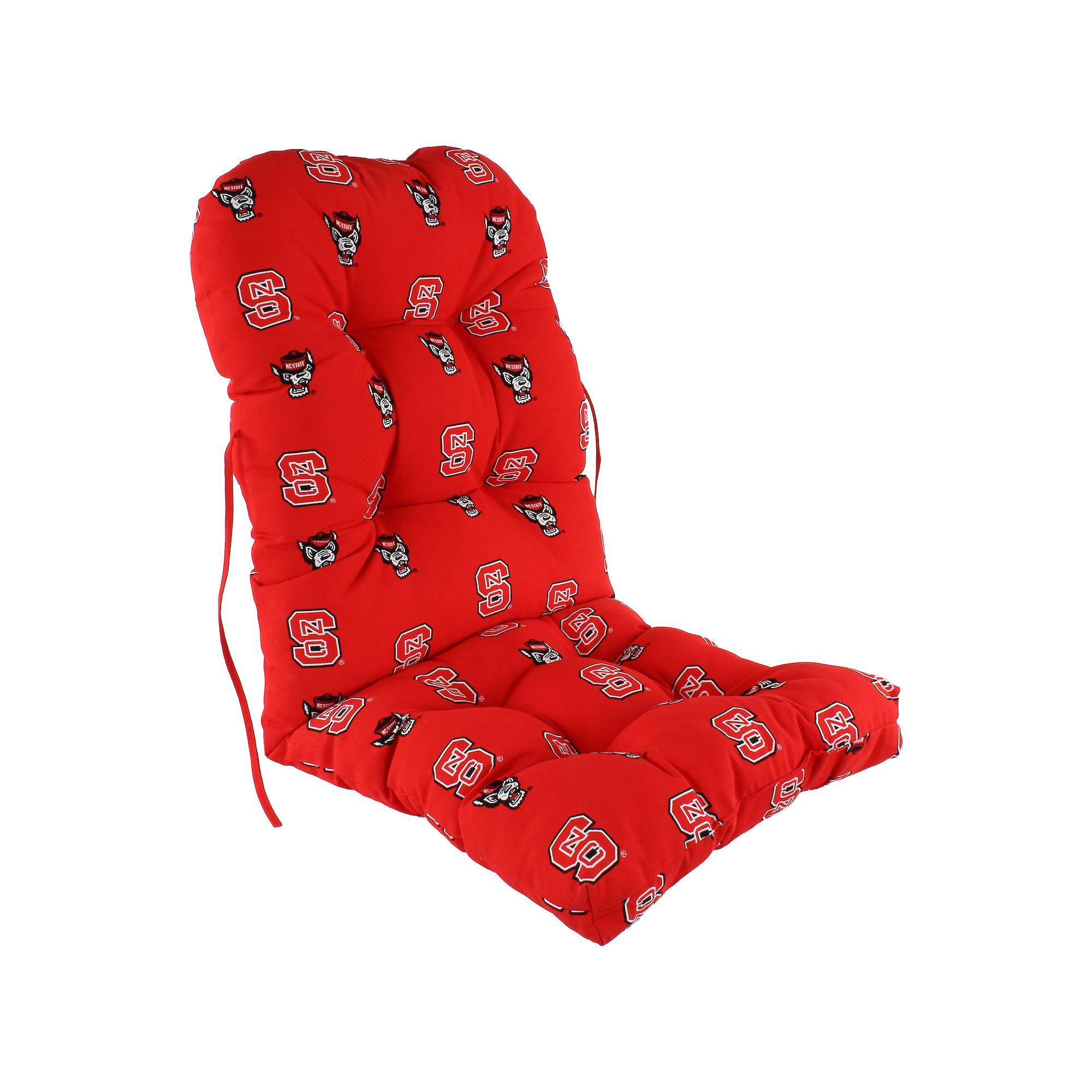 North Carolina State Wolfpack Adirondack Chair Cushion, Nc State Wolfpack