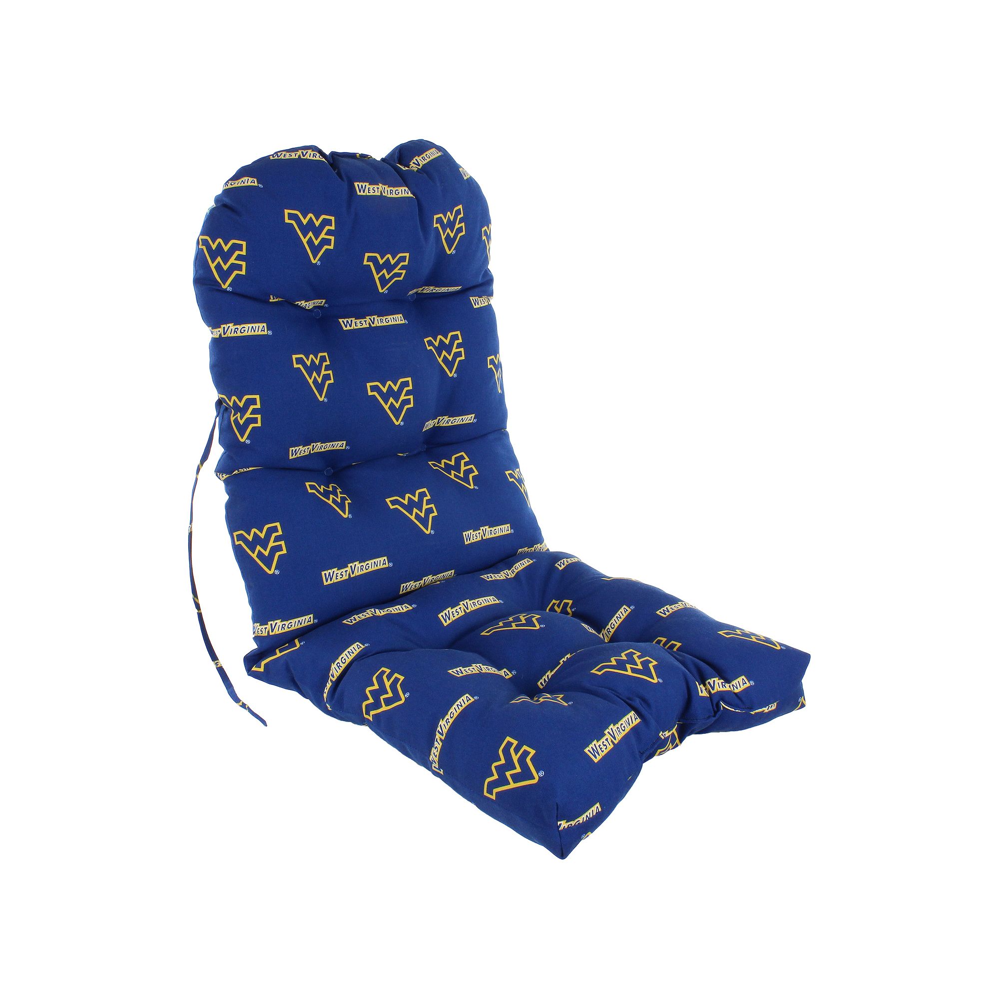 West Virginia Mountaineers Adirondack Chair Cushion