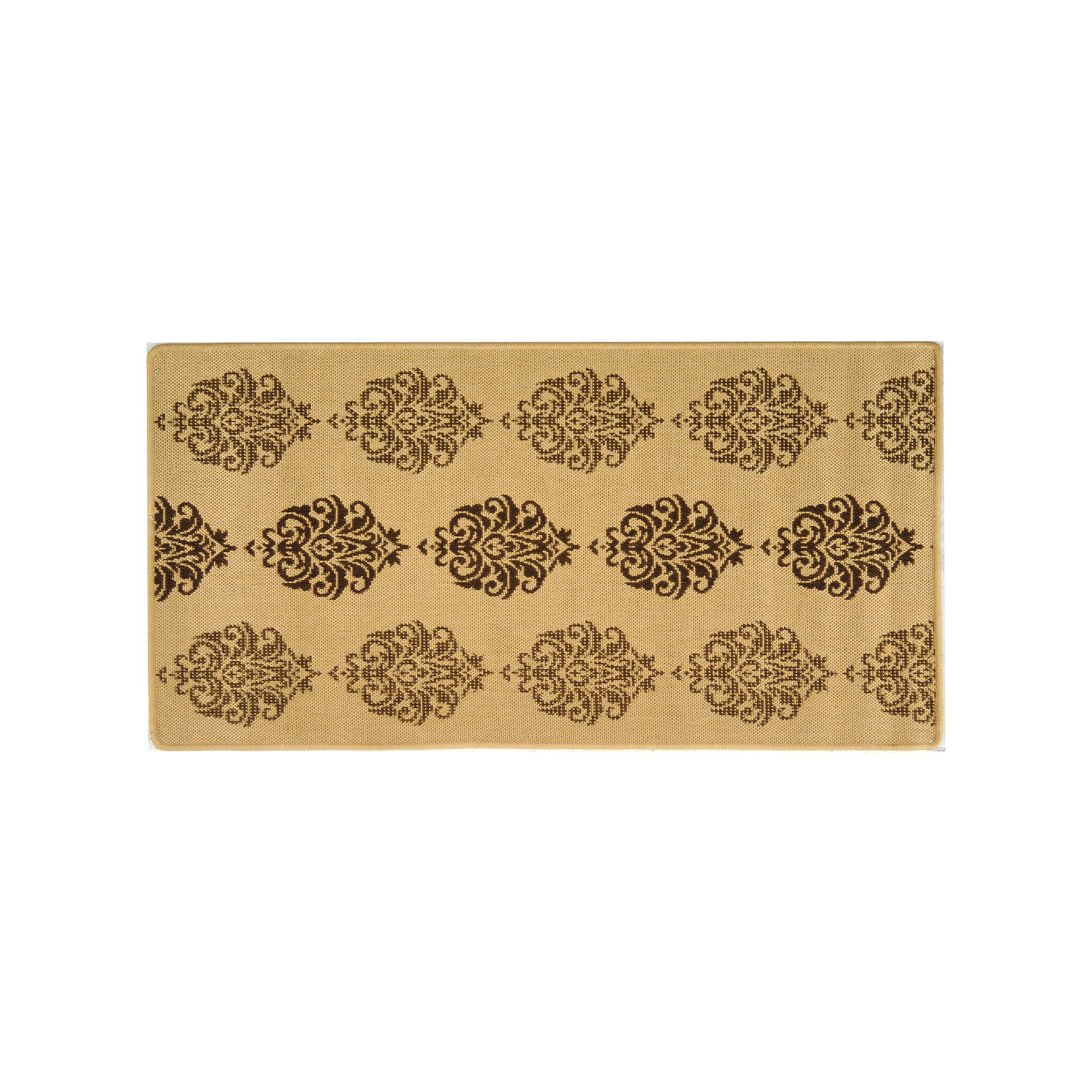Safavieh Courtyard Indoor Outdoor Power Loomed Rug, Natural Brown
