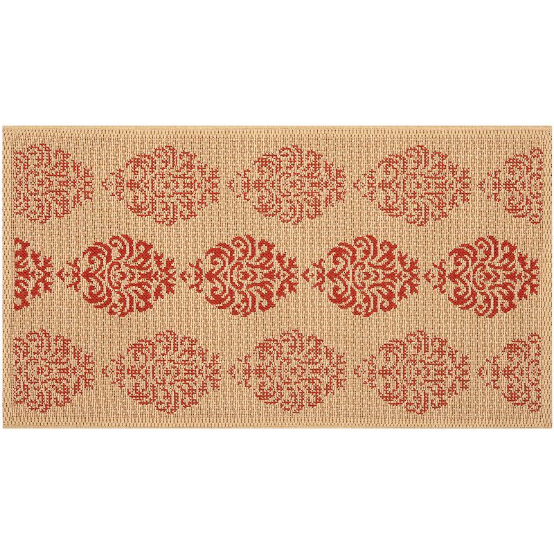 Safavieh Courtyard Indoor Outdoor Rug, Multicolor, 8Ft Sq