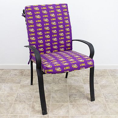 LSU Tigers 2-Piece Chair Cushion