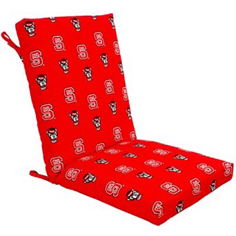 North Carolina State Wolfpack 2 pc Chair Cushion