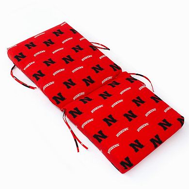 Nebraska Cornhuskers 2-Piece Chair Cushion