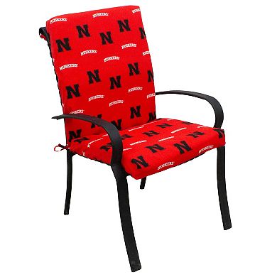 Nebraska Cornhuskers 2-Piece Chair Cushion