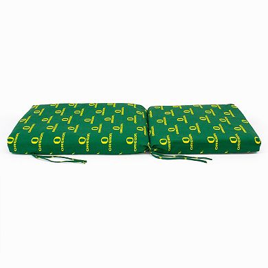 Oregon Ducks 2-Piece Chair Cushion