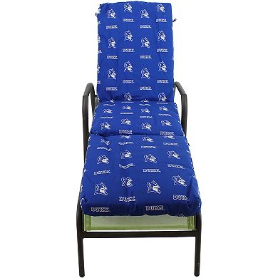 Duke Blue Devils 3-Piece Chaise Lounge Chair Cushion