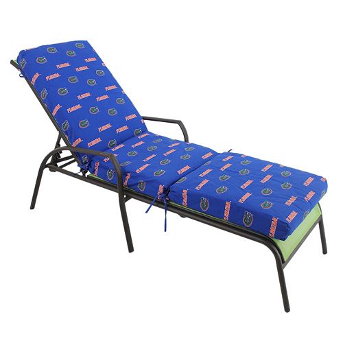 Florida Gators 3-Piece Chaise Lounge Chair Cushion