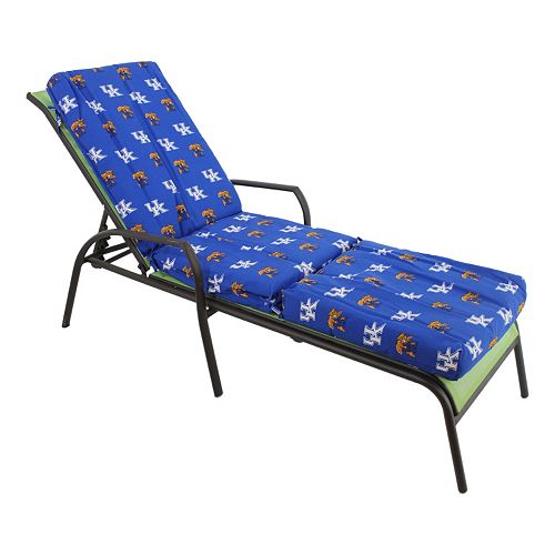 Kentucky Wildcats 3-Piece Chaise Lounge Chair Cushion