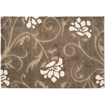 Safavieh Elegant Floral Shag Rug