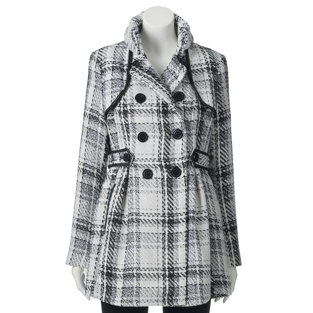 Juniors double breasted peacoat sales