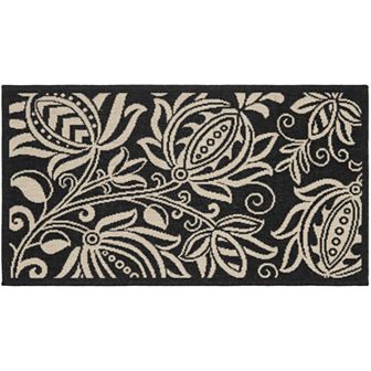 Safavieh Courtyard Floral Indoor Outdoor Rug