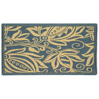 Safavieh Courtyard Floral Indoor Outdoor Rug