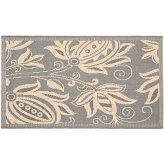 Safavieh Courtyard Floral Indoor Outdoor Rug