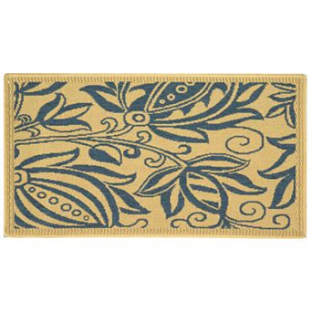 Safavieh Courtyard Floral Indoor Outdoor Rug