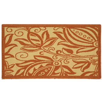 Safavieh Courtyard Floral Indoor Outdoor Rug