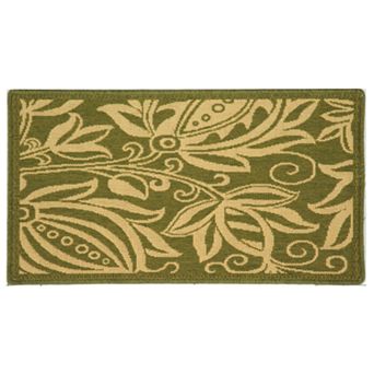 Safavieh Courtyard Floral Indoor Outdoor Rug