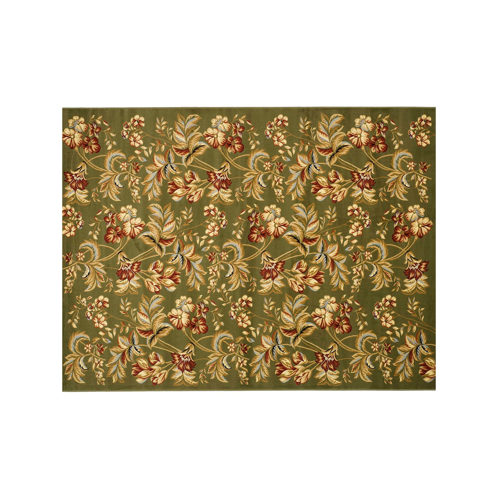 Safavieh Lyndhurst Floral Leaf Rug, Green