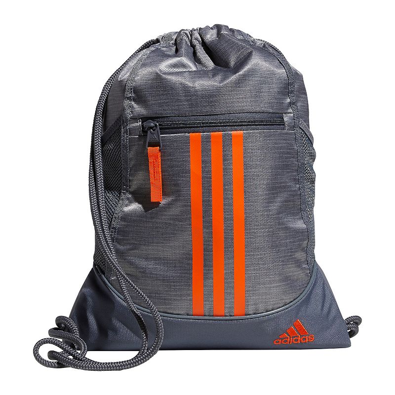 83023467 adidas Alliance Drawstring Backpack, Med Grey sku 83023467