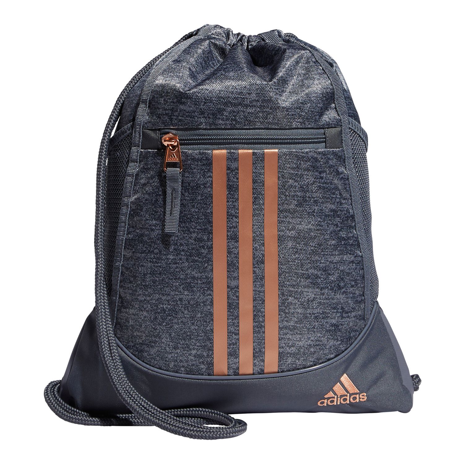 adidas drawstring bag gold