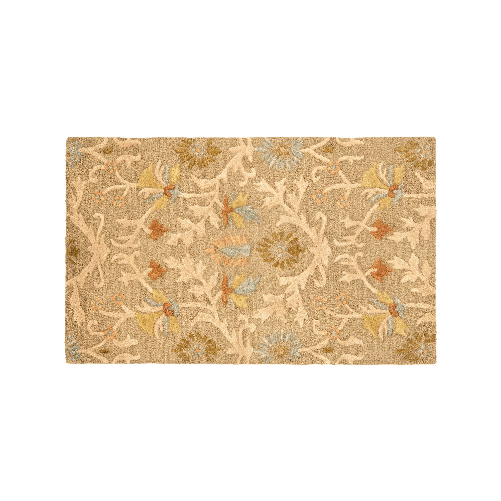 Safavieh Cambridge Floral Wool Rug, Green Team