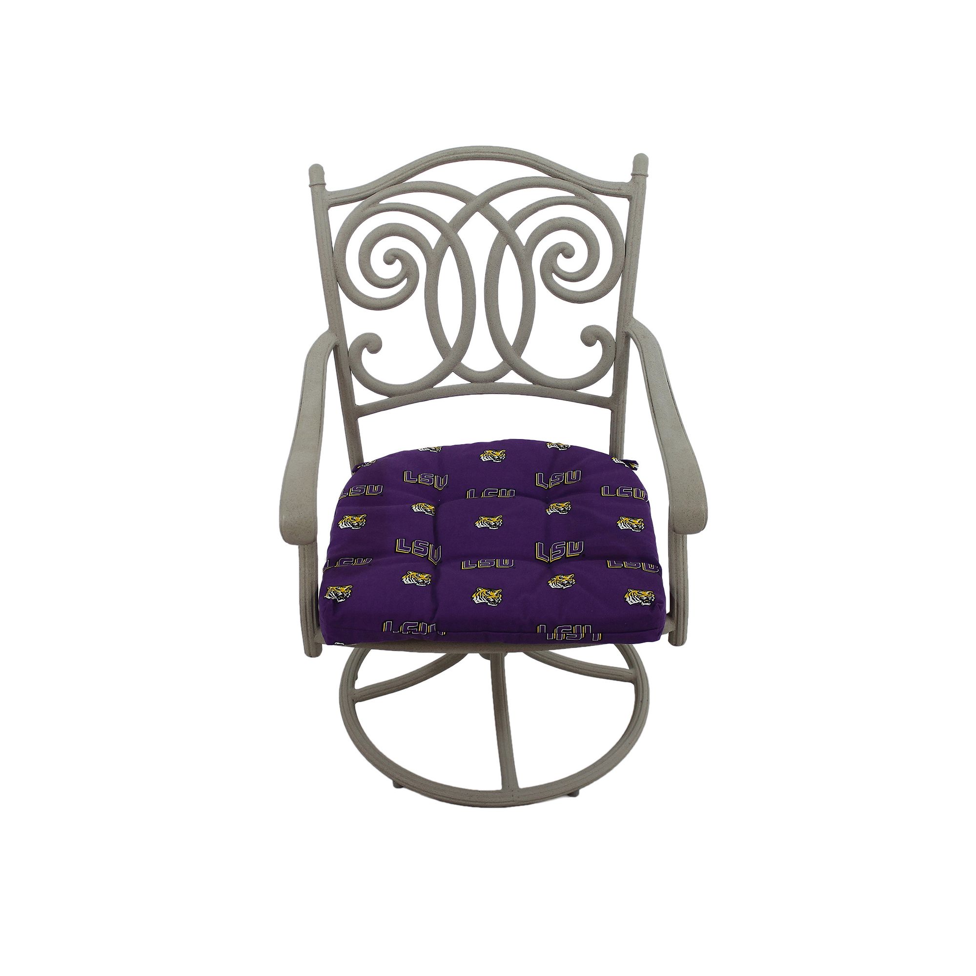 LSU Tigers D Chair Cushion, Team