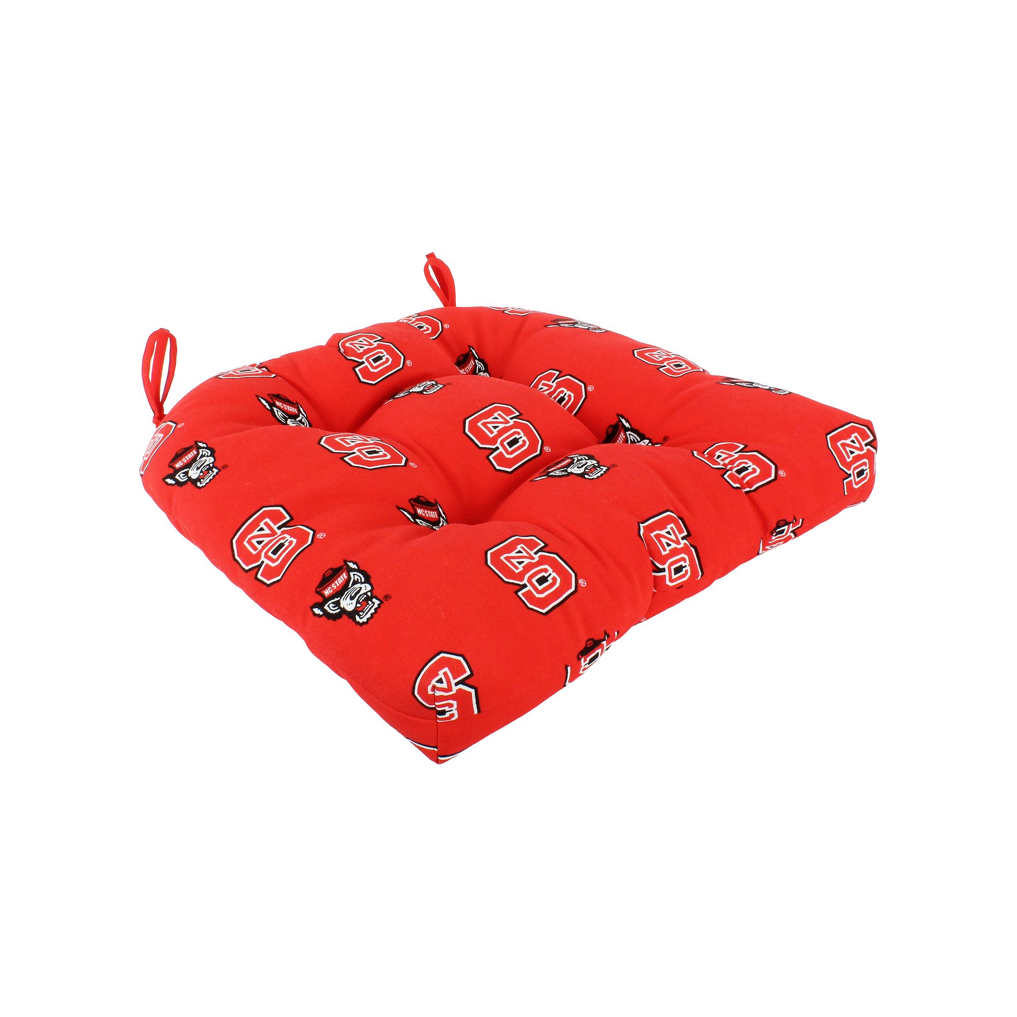 North Carolina State Wolfpack D Chair Cushion, Nc State Wolfpack