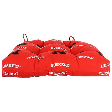 Nebraska Cornhuskers D Chair Cushion
