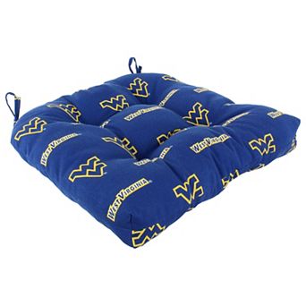 West Virginia Mountaineers D Chair Cushion