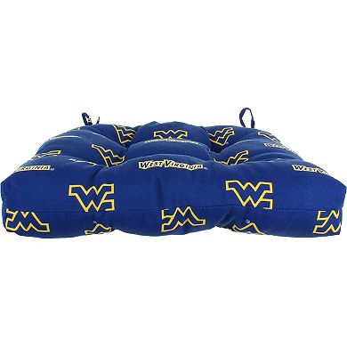 West Virginia Mountaineers D Chair Cushion