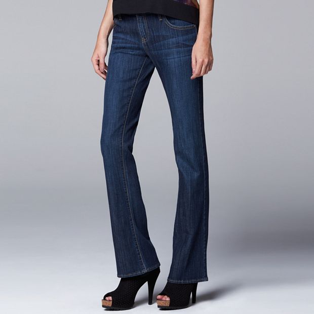 Petite Simply Vera Vera Wang Simply Modern Bootcut Pants