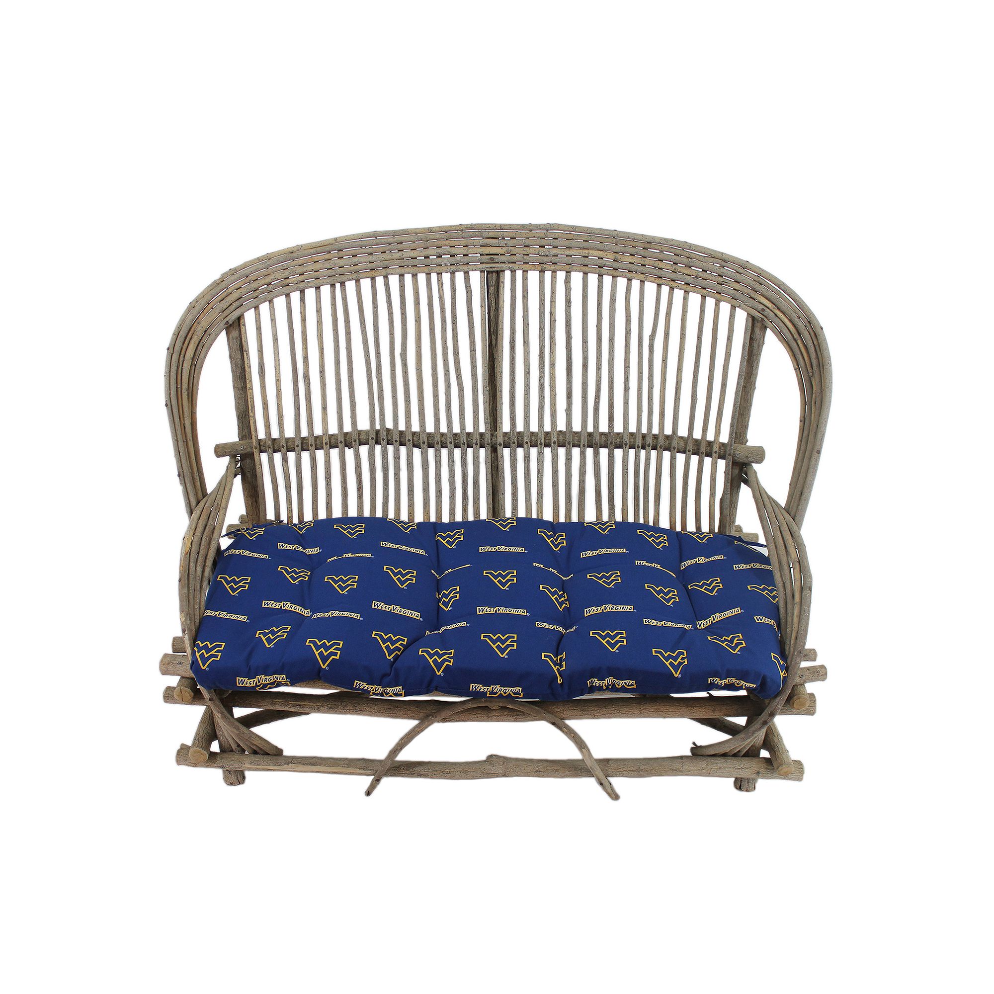 West Virginia Mountaineers Settee Cushion
