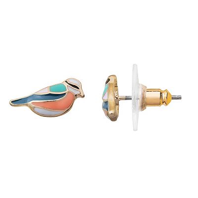 Shops bird stud earrings