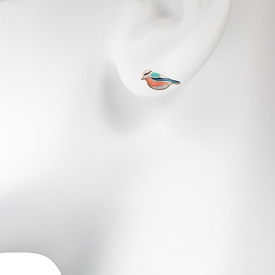 LC Lauren Conrad Bird Stud Earrings