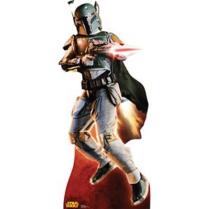 Star Wars Boba Fett Retouched Cardboard Cutout by Advanced Graphics