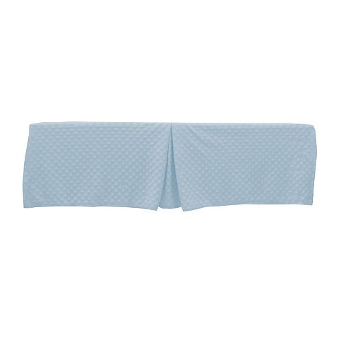 Tl Care Heavenly Soft Minky Dot Tailored Crib Skirt