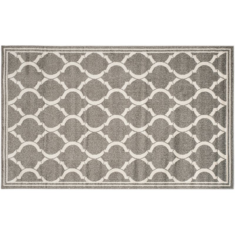 Safavieh Amherst Moroccan Indoor Outdoor Rug, Grey, 6X9 Ft