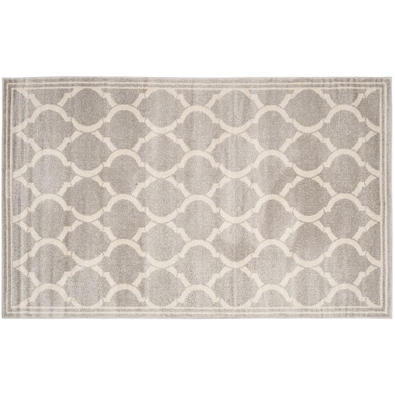 Safavieh Amherst Moroccan Indoor Outdoor Rug, Grey, 6X9 Ft