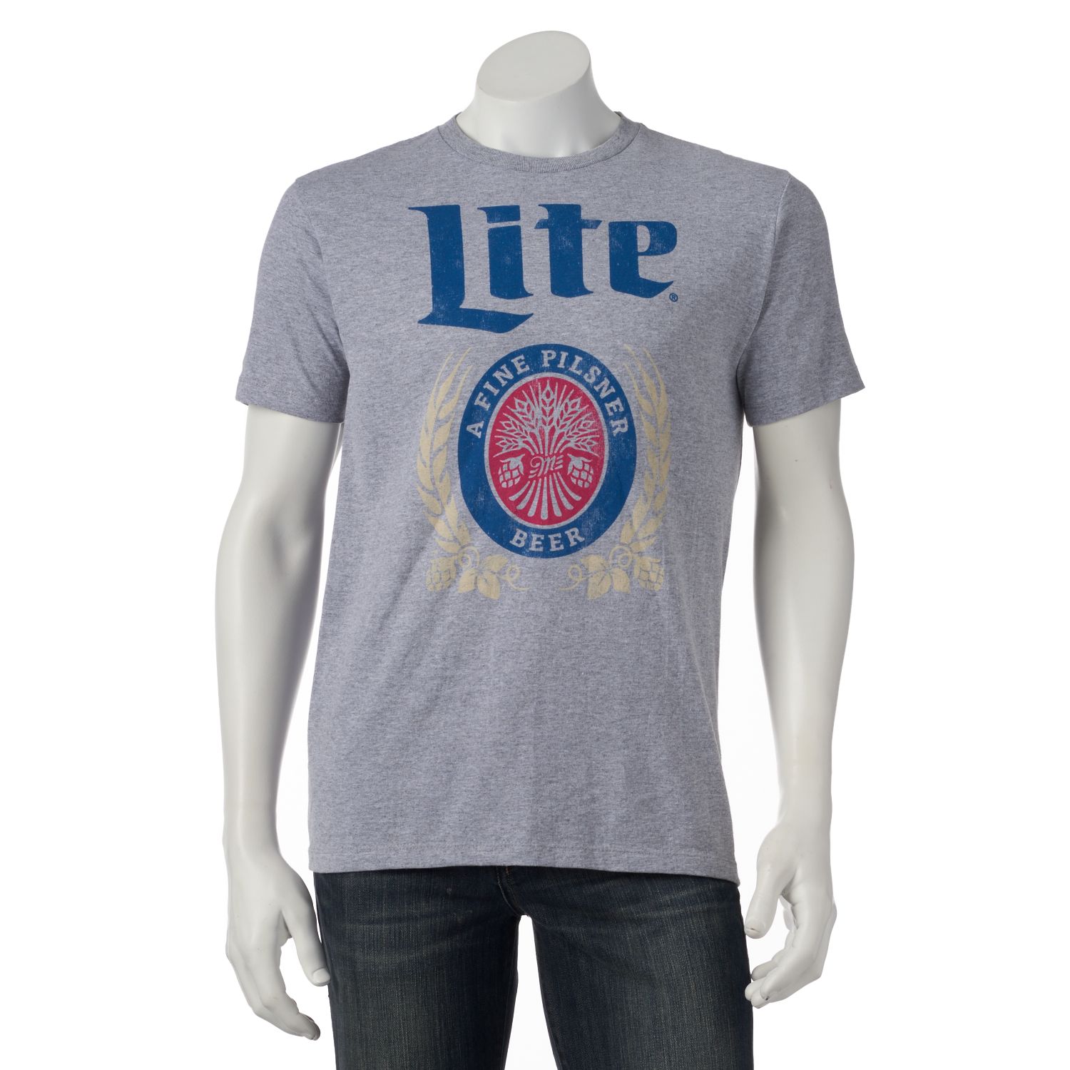 miller lite baseball tee