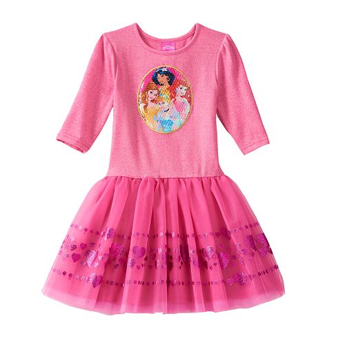 Disney Princess Tulle Dress Girls 4 6x