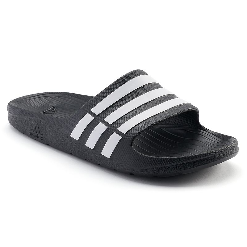 Black Footbed Sandals | Kohl's