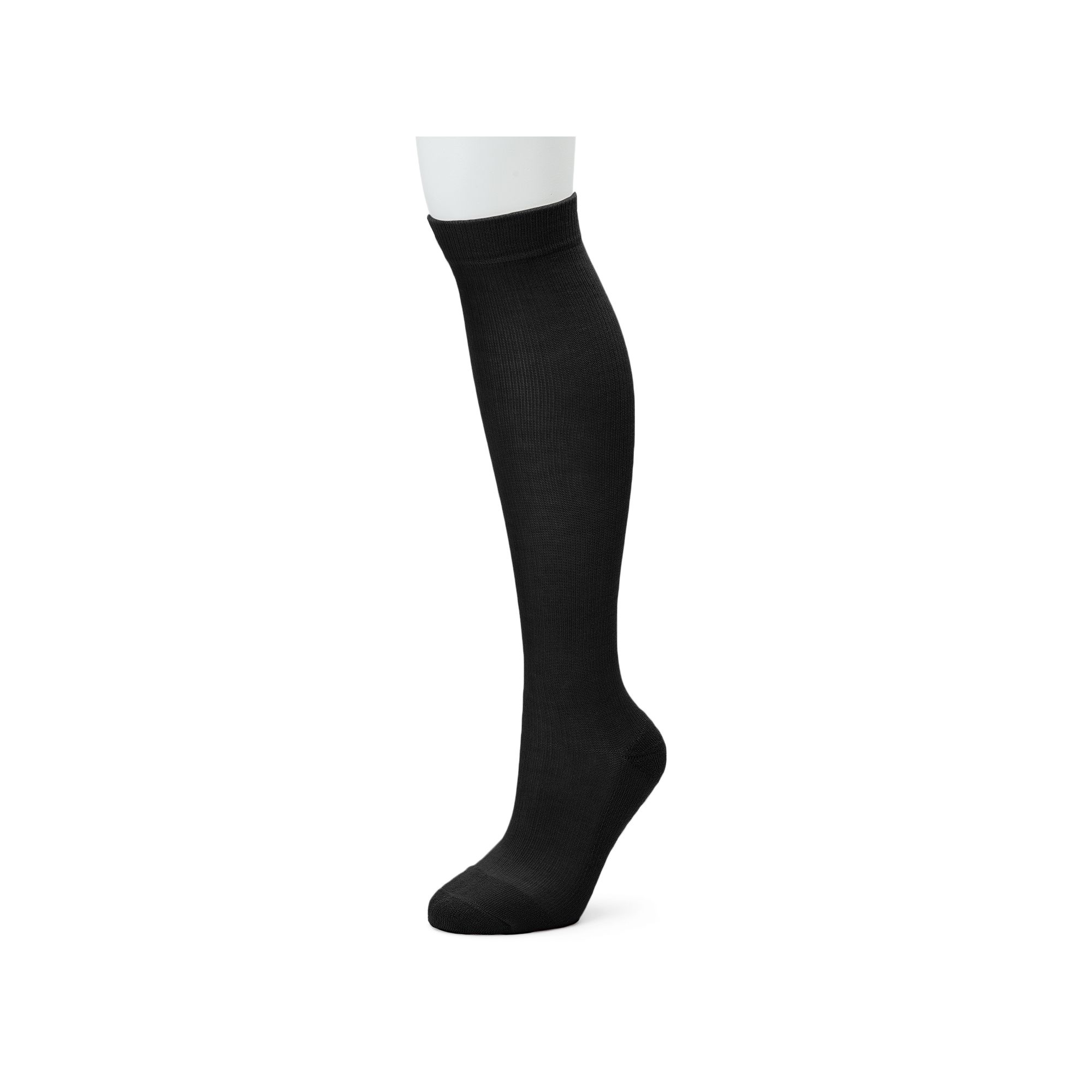 Dr. Motion 1/2-Cushion Compression Knee-High Socks, Womens, Size: 9-11, Bl