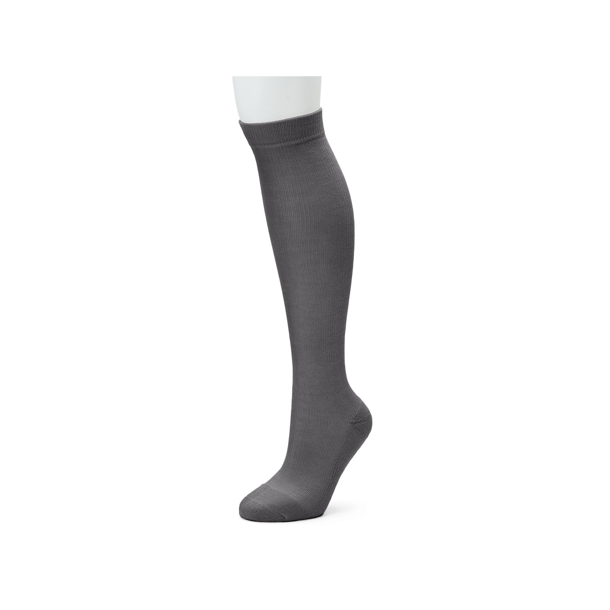 Dr. Motion 1/2-Cushion Compression Knee-High Socks, Womens, Size: 9-11, Da