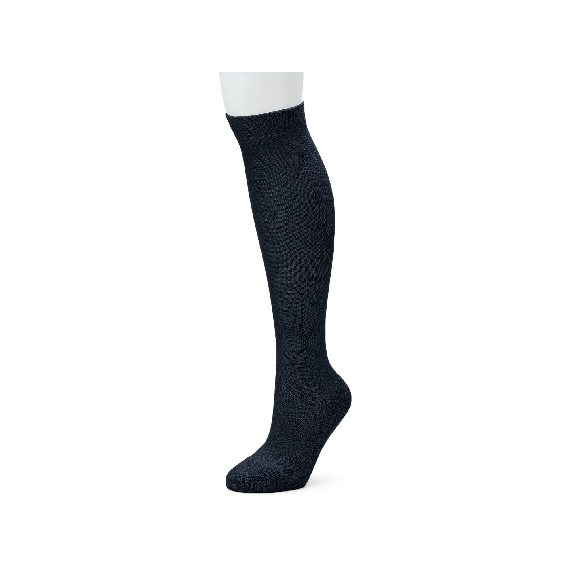 Dr. Motion 1/2-Cushion Compression Knee-High Socks, Womens, Size: 9-11, Bl