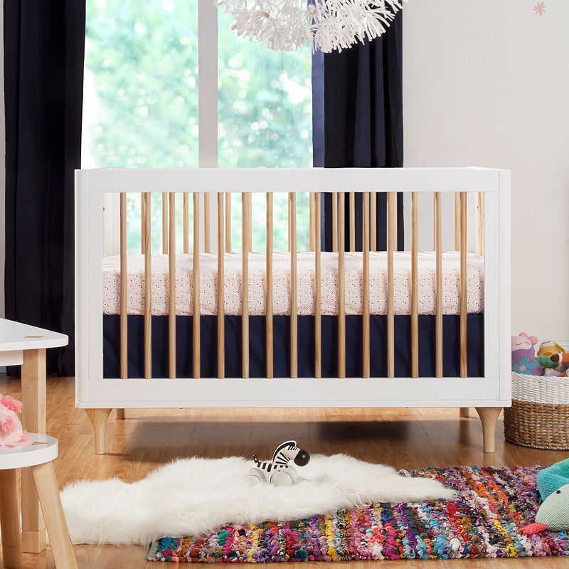 Lolly 3-in-1 Convertible Crib w/Toddler Bed Conversion Kit