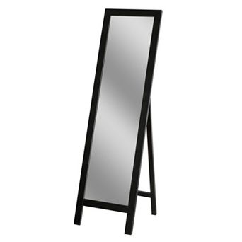 Head West Espresso Easel Mirror
