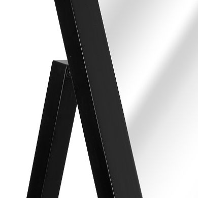 Head West Espresso Easel Mirror