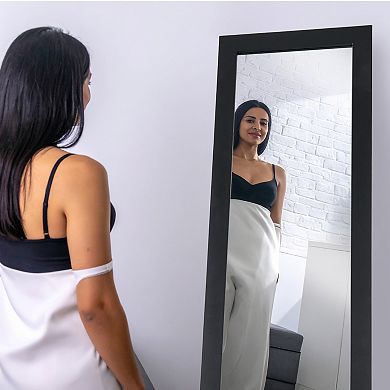 Head West Espresso Easel Mirror